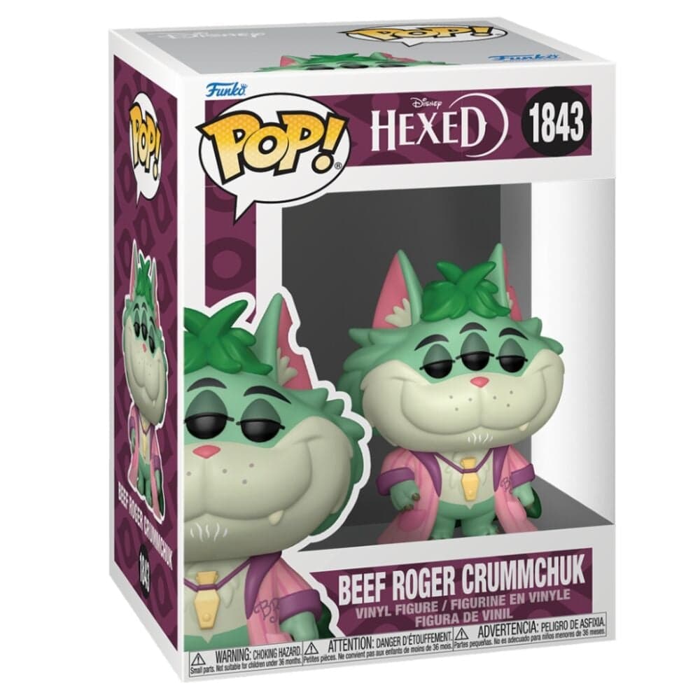 Figura POP Disney Hechizo Bienvenidos a Hexed Beef Roger Crummchuk