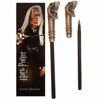 Varita boligrafo y marcapaginas Lucius Malfoy Harry Potter
