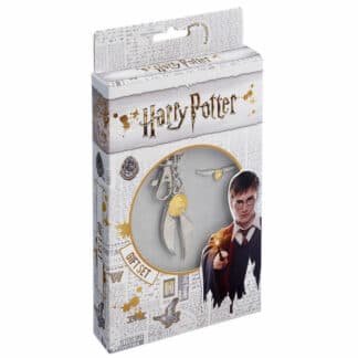 Blister llavero + pin Golden Snitch Harry Potter