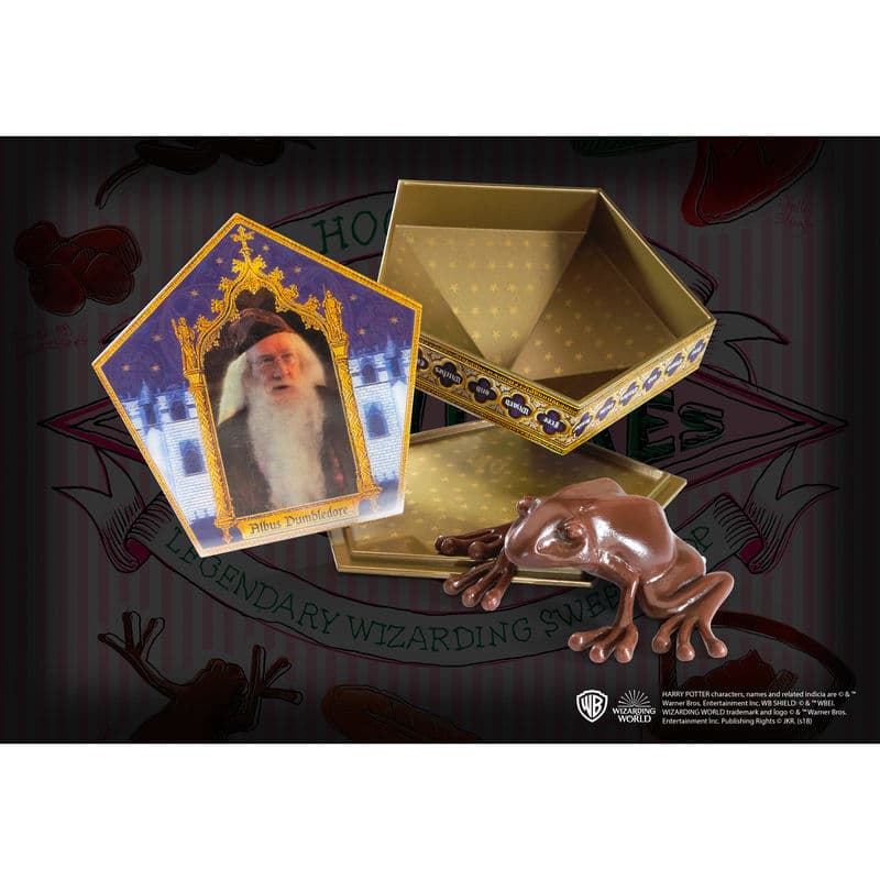 Figura antiestres Rana de Chocolate Harry Potter
