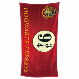 Toalla Hogwarts Express 9 3/4 Harry Potter algodon