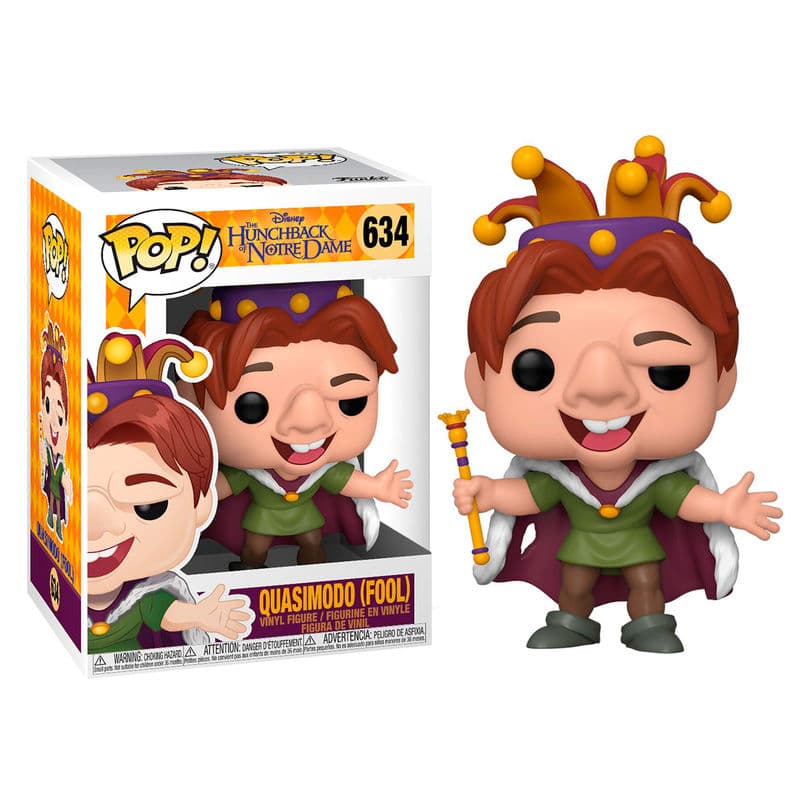 Figura POP Disney El Jorobado de Notre Dame Quasimodo Fool