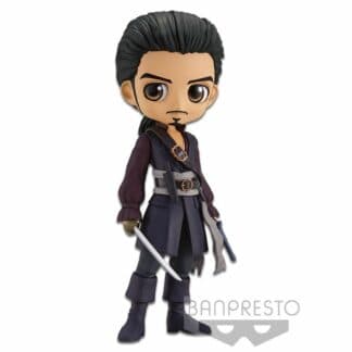 Figura Will Turner Piratas del Caribe Disney Q Posket B 14cm