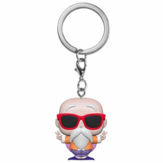 Llavero Pocket POP Dragon Ball Z Master Roshi Peace Sign