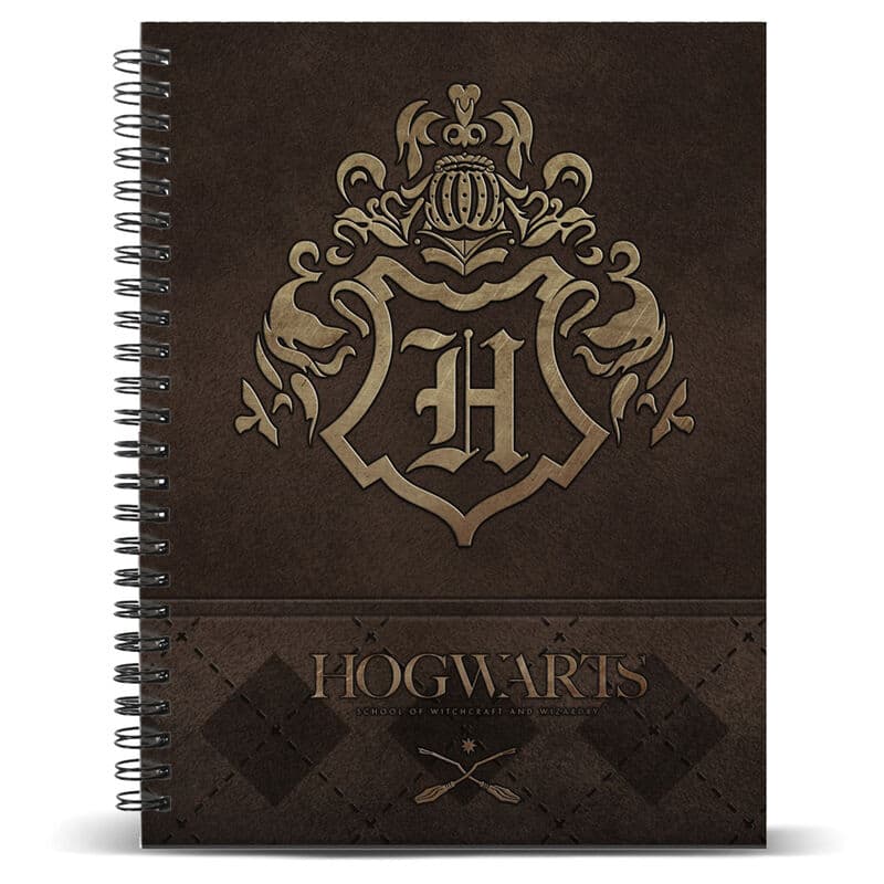 Cuaderno A4 Hogwarts Harry Potter