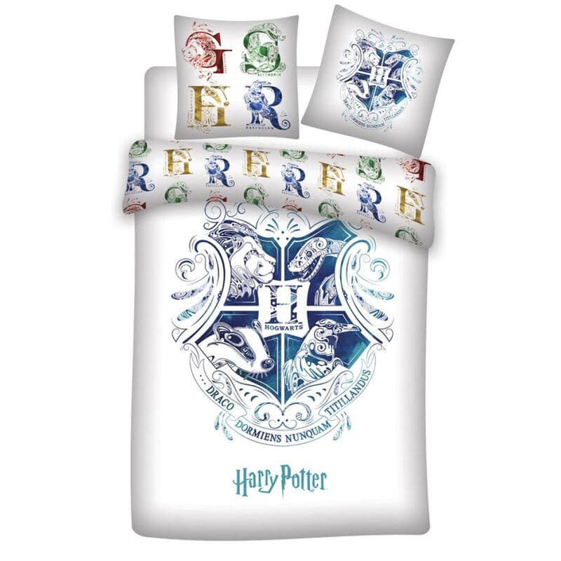 Funda nordica Hogwarts Harry Potter cama 135cm microfibra
