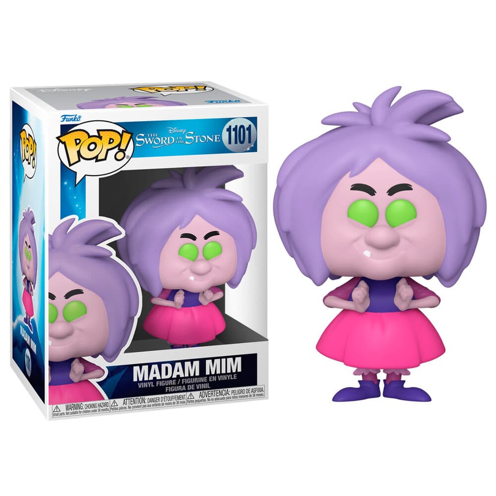 Figura POP Disney Merlin El Encantador Madam Mim