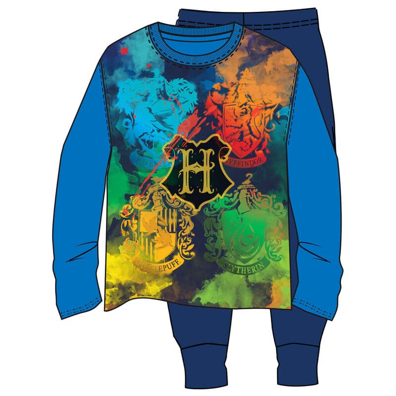 Pijama Casas Harry Potter infantil