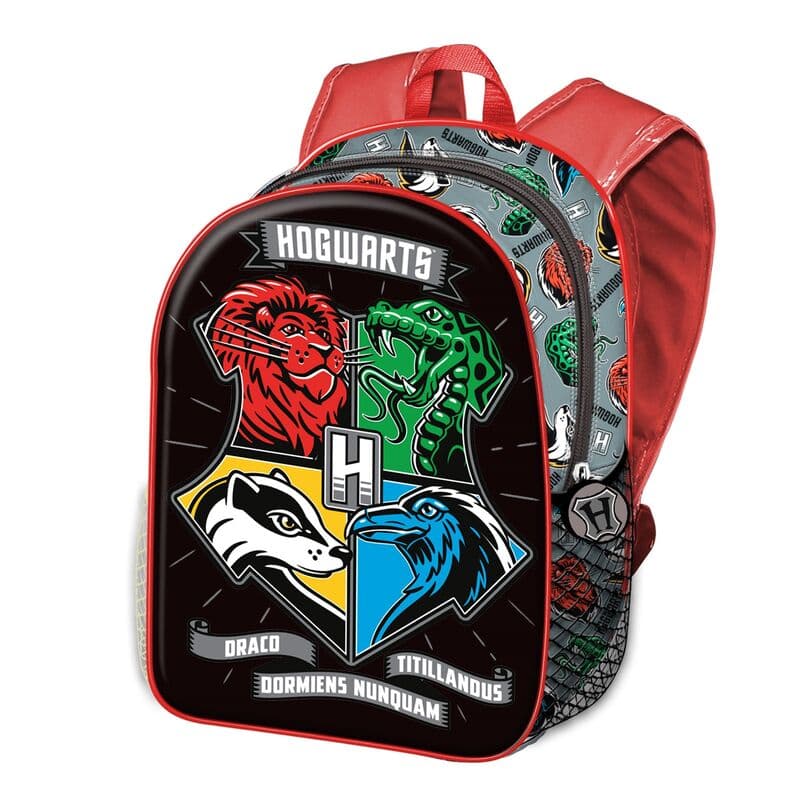 Mochila 3D Hogwarts Harry Potter 31cm