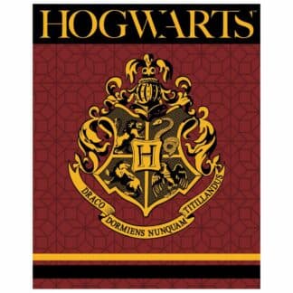 Manta premium coralina Hogwarts Harry Potter