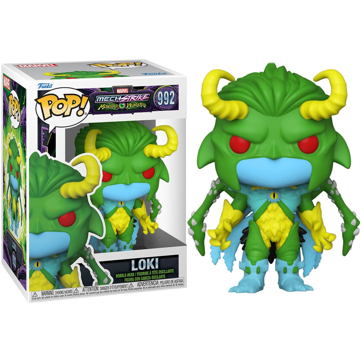 Figura POP Marvel Monster Hunters Loki