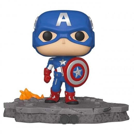 Figura POP Deluxe Marvel Avengers Capitan America Exclusive