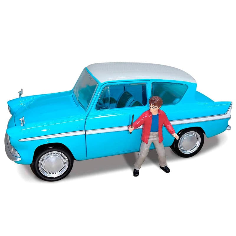 Set figura Harry + coche Ford Anglia Harry Potter