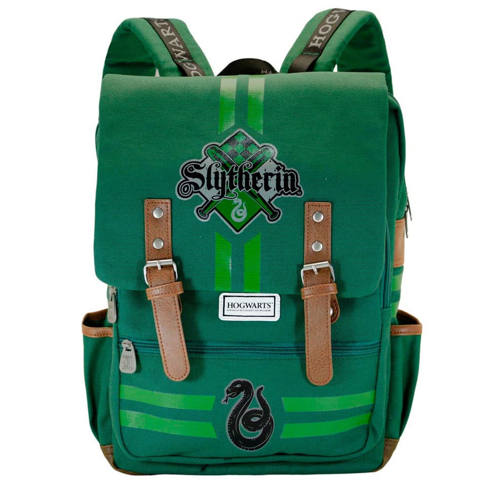 Mochila Slytherin Hogwarts Harry Potter 40cm