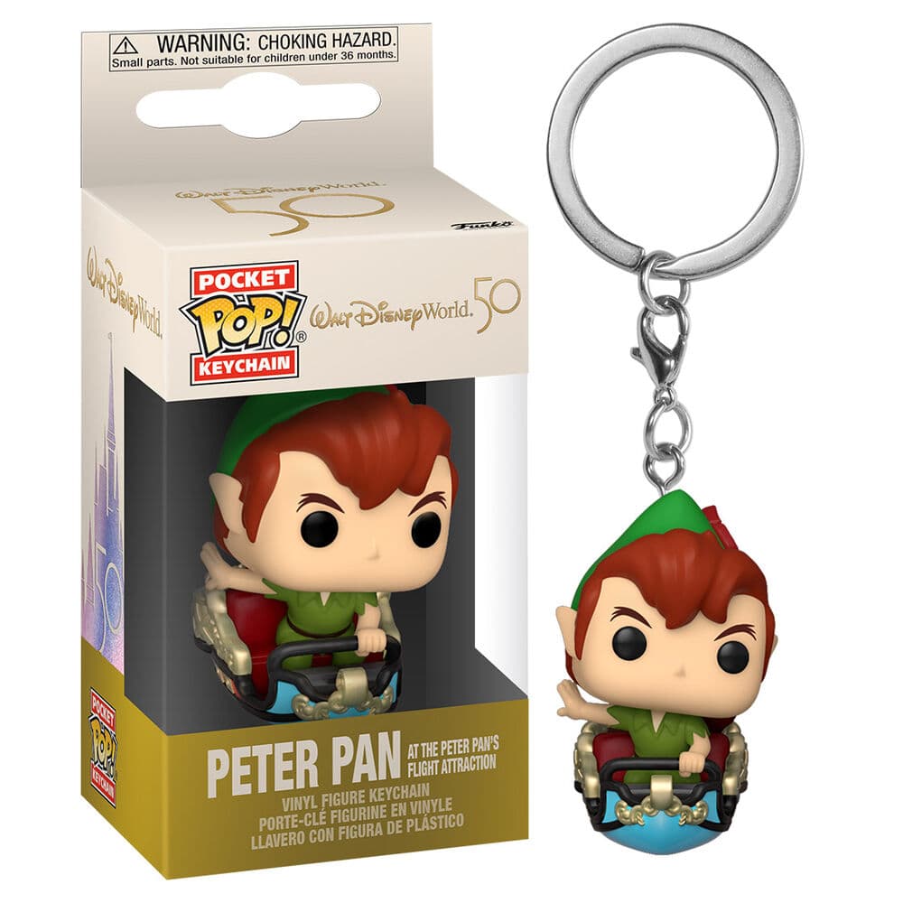 Llavero Pocket POP Disney World 50th Anniversary Peter Pan