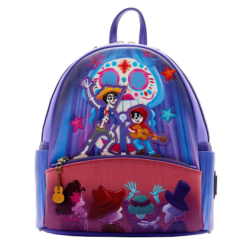 Mochila Miguel & Hector Performance Coco Disney Pixar Loungefly 25cm