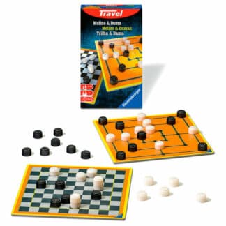 Juego Molino y Damas viaje