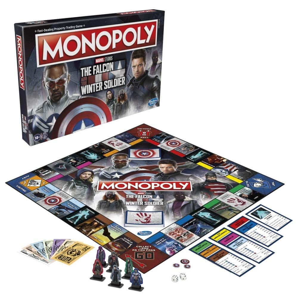 Juego Monopoly Falcon y el Soldado de Invierno Español