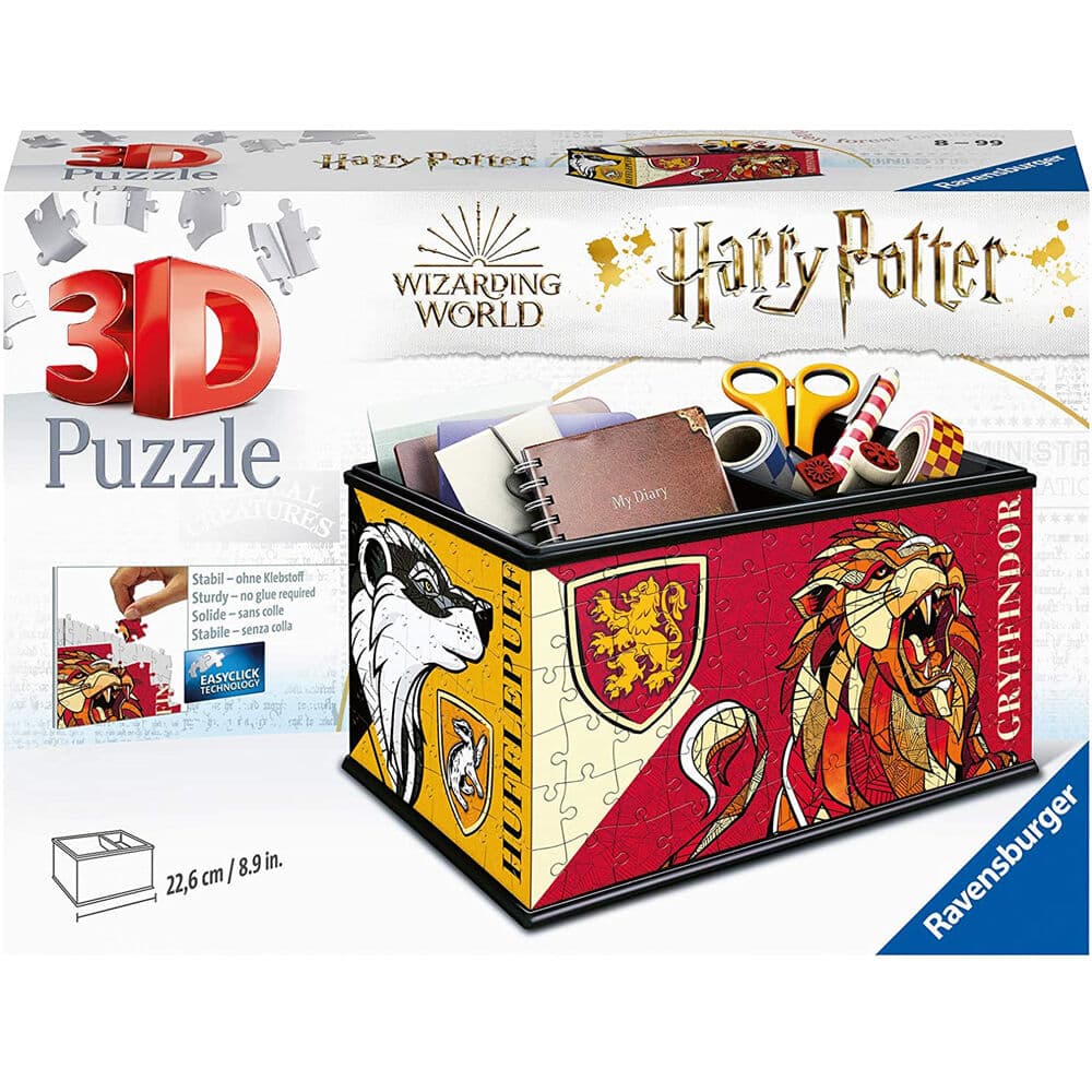 Portalapices 3D Caja del Tesoro Harry Potter 216pzs