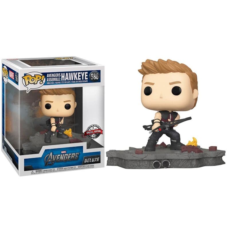 Figura POP Deluxe Marvel Avengers Hawkeye Assemble Exclusive