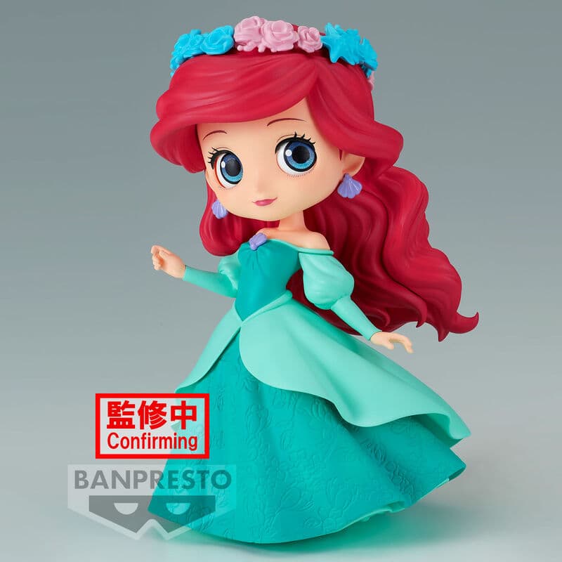Figura Ariel Flower Style Disney Characters Q Posket A 14cm