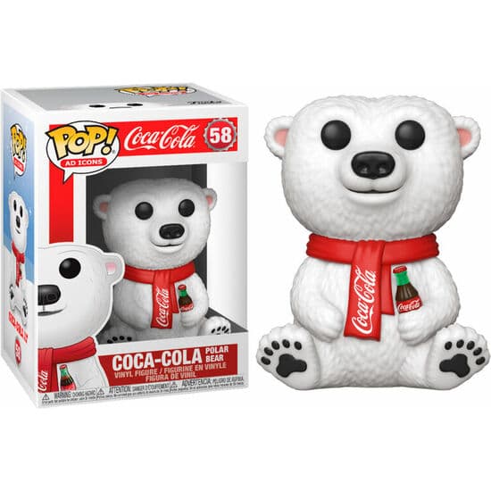 FIGURA POP COCA COLA POLAR BEAR