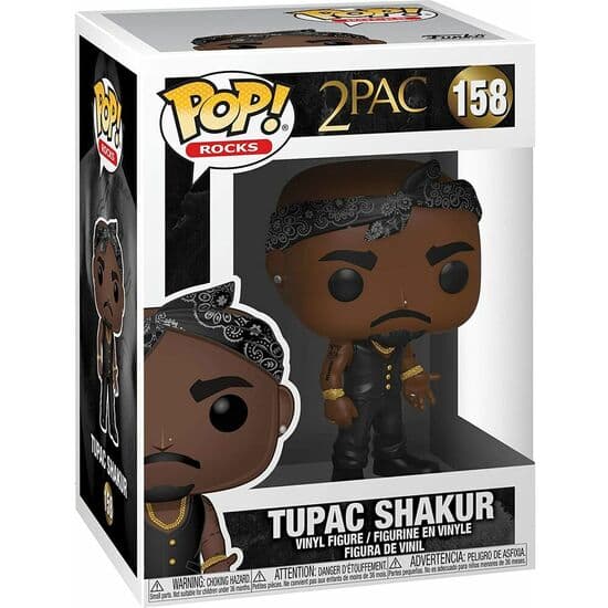 FIGURA POP TUPAC VEST WITH BANDANA