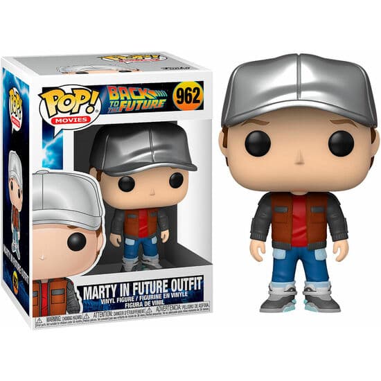 FIGURA POP BACK TO THE FUTURE MARTY IN FUTURE OUTFIT