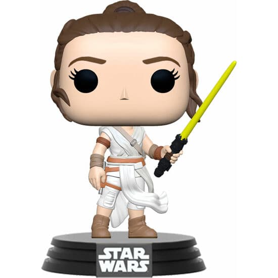 FIGURA POP STAR WARS THE RISE OF SKYWALKER REY WITH YELLOW SABER
