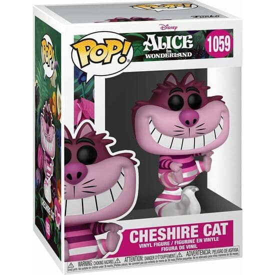 FIGURA POP DISNEY ALICIA EN EL PAIS DE LAS MARAVILLAS CHESHIRE CAT