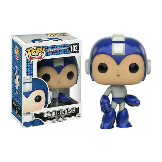 FIGURA POP MEGA MAN ICE SLASHER EXCLUSIVE