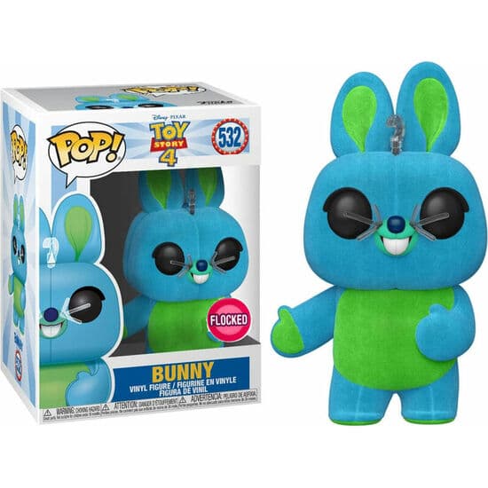 FIGURA POP DISNEY TOY STORY 4 BUNNY FLOCKED EXCLUSIVE