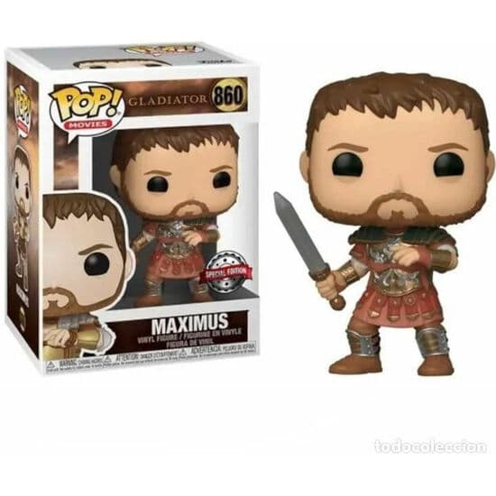 FIGURA POP GLADIATOR MAXIMUS EXCLUSIVE