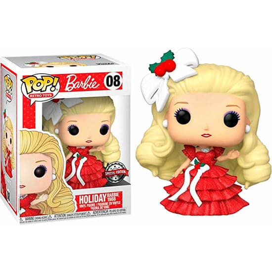 FIGURA POP BARBIE ORIGINAL HOLIDAY BARBIE EXCLUSIVE