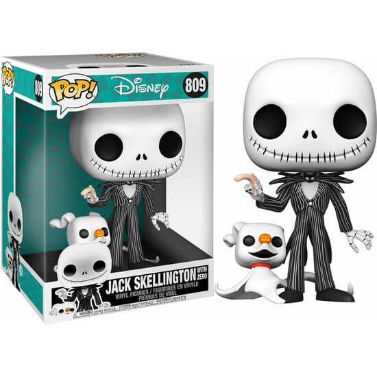 FIGURA POP DISNEY PESADILLA ANTES DE NAVIDAD JACK WITH ZERO 25CM EXCLUSIVE