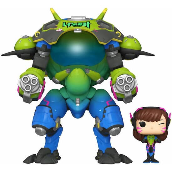 FIGURA POP OVERWATCH NANO COLA D.VA WITH MECH 15CM EXCLUSIVE