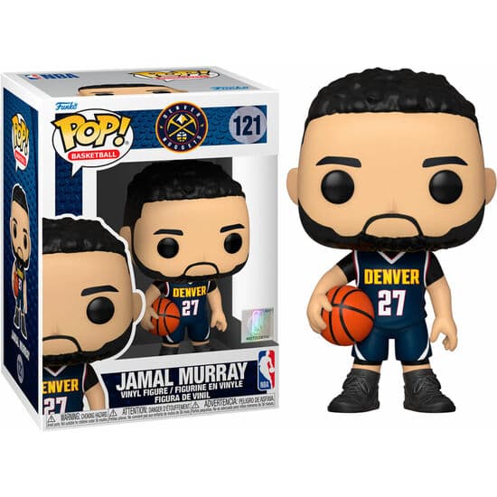 FIGURA POP NBA NUGGETS JAMAL MURRAY DARK BLUE JERSEY
