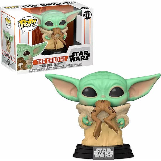 FUNKO POP STAR WARS MANDALORIAN THE CHILD WITH FROG