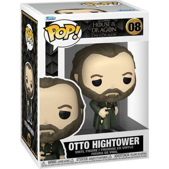 FIGURA POP JUEGO DE TRONOS LA CASA DEL DRAGON OTTO HIGHTOWER