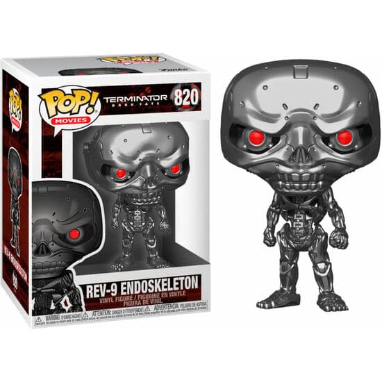 FIGURA POP TERMINATOR DARK FATE REV-9 ENDOSKELETON