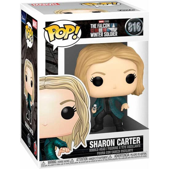 FIGURA POP MARVEL THE FALCON AND THE WINTER SOLDIER SHARON CARTER
