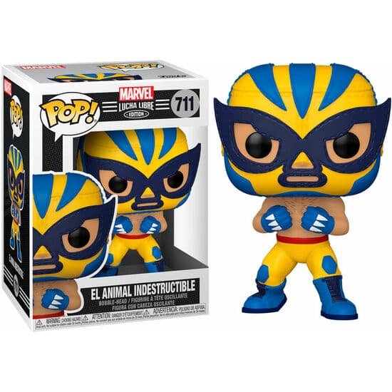 FIGURA POP MARVEL LUCHADORES WOLVERINE EL ANIMAL INDESTRUCTIBLE
