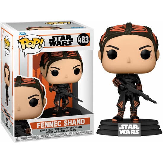 FIGURA POP STAR WARS MANDALORIAN FENNEC SHAND