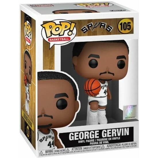FIGURA POP NBA LEGENDS GEORGE GERVIN SPURS HOME SPURS HOME