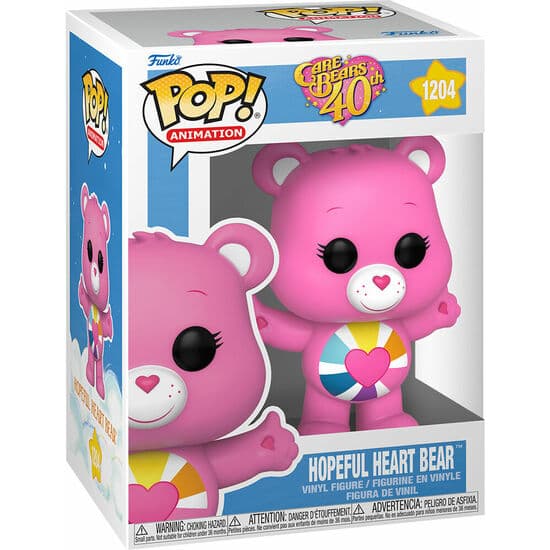 FIGURA POP CARE BEARS 40TH ANNIVERSARY HOPEFUL HEART BEAR