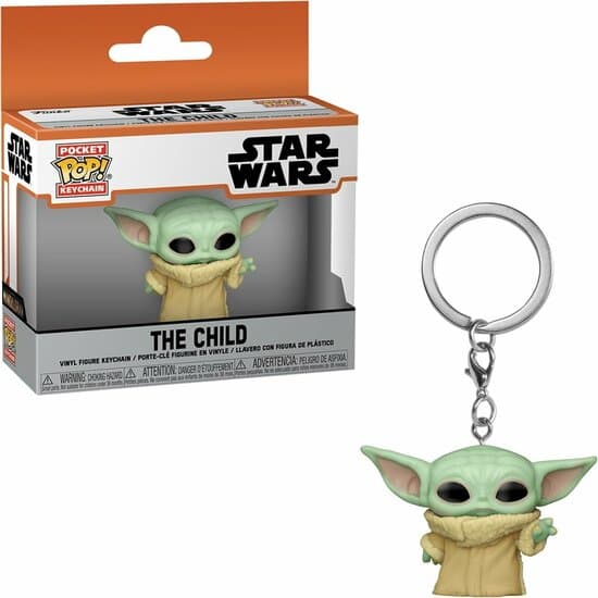 LLAVERO BABY YODA STAR WARS