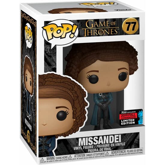 FIGURA POP JUEGO DE TRONOS MISSANDEI EXCLUSIVE