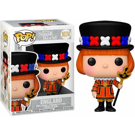 FIGURA POP DISNEY SMALL WORLD ENGLAND