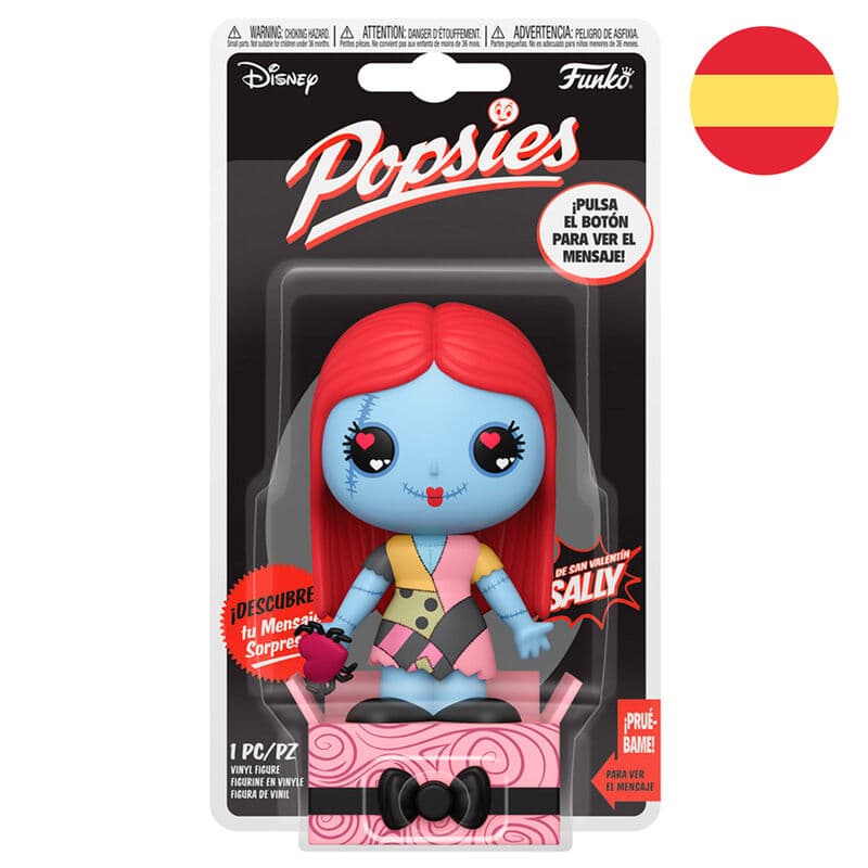 Figura Popsies Disney Pesadilla Antes de Navidad Sally Español