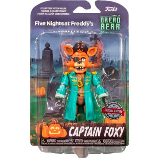 FIGURA ACTION FIVE NIGHTS AT FREDDYS CAPTAIN FOXY EXCLUSIVE 12,5CM